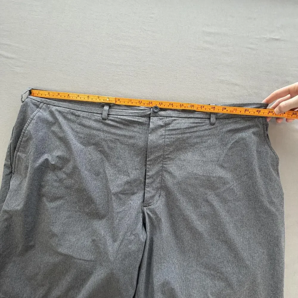 Vineyard Vines Breaker Short Shorts Mens 46B Gray Chino Stretch 9 Inseam
